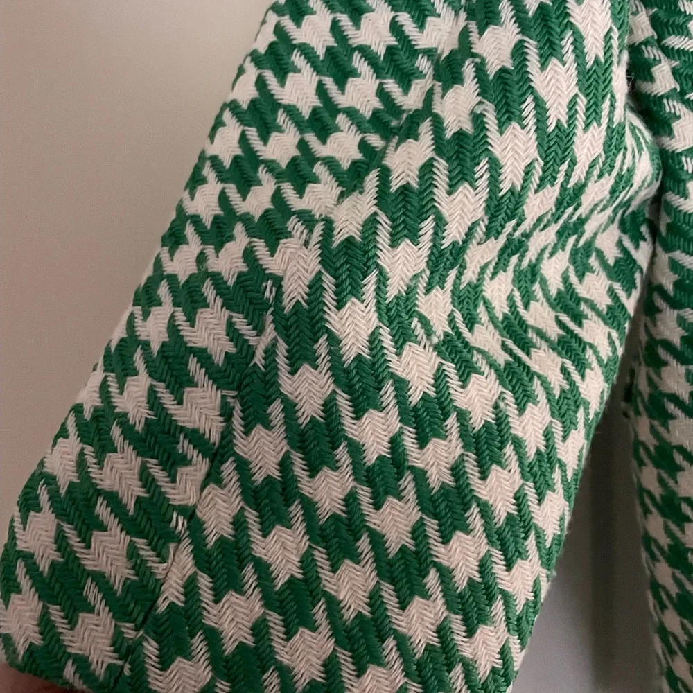 Missguided Herringbone Fringe Blazer - Picture 9 of 9